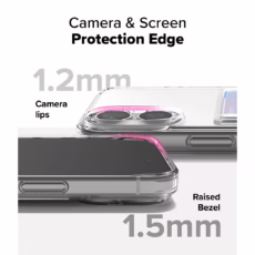 Ringke รุ่น Fusion Card - เคส iPhone 16 Plus - สี Clear