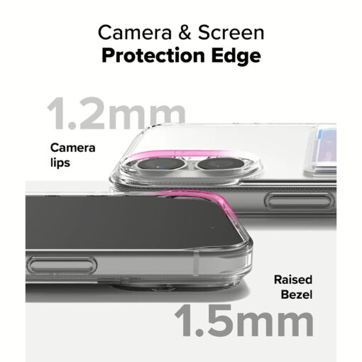 Ringke รุ่น Fusion Card - เคส iPhone 16 Plus - สี Clear - Image 9