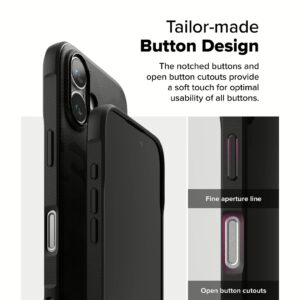 Ringke รุ่น Onyx Design - เคส iPhone 16 Plus - ลาย Camo Black