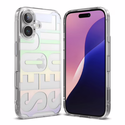 Ringke รุ่น Fusion Design - เคส iPhone 16 - ลาย Seoul
