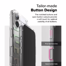 Ringke รุ่น Fusion Design - เคส iPhone 16 - ลาย Seoul