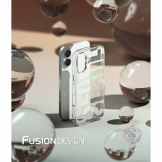 Ringke รุ่น Fusion Design - เคส iPhone 16 - ลาย Seoul