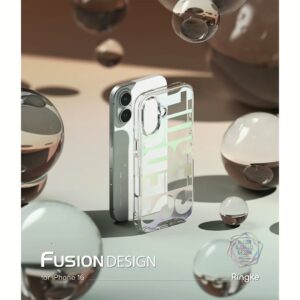 Ringke รุ่น Fusion Design - เคส iPhone 16 - ลาย Seoul