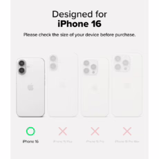 Ringke รุ่น Fusion Design - เคส iPhone 16 - ลาย Seoul