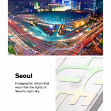 Ringke รุ่น Fusion Design - เคส iPhone 16 - ลาย Seoul