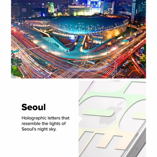 Ringke รุ่น Fusion Design - เคส iPhone 16 - ลาย Seoul