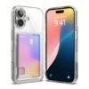 Ringke รุ่น Fusion Card - เคส iPhone 16 - สี Clear