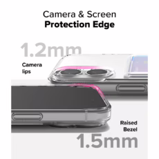 Ringke รุ่น Fusion Card - เคส iPhone 16 - สี Clear