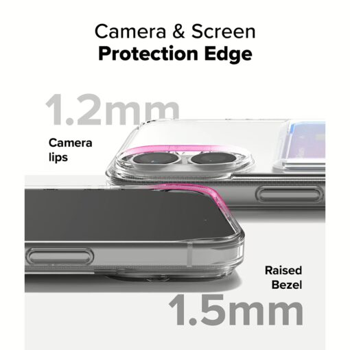 Ringke รุ่น Fusion Card - เคส iPhone 16 - สี Clear - Image 9