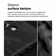 Ringke รุ่น Onyx Design - เคส iPhone 16 - ลาย Camo Black