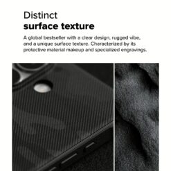 Ringke รุ่น Onyx Design - เคส iPhone 16 - ลาย Camo Black