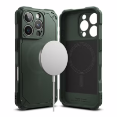 Ringke รุ่น Rugged Gear Magnetic - เคส iPhone 16 Pro Max - สี Dark Green