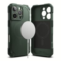 Ringke รุ่น Rugged Gear Magnetic - เคส iPhone 16 Pro Max - สี Dark Green