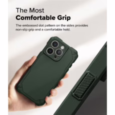 Ringke รุ่น Rugged Gear Magnetic - เคส iPhone 16 Pro Max - สี Dark Green