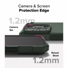 Ringke รุ่น Rugged Gear Magnetic - เคส iPhone 16 Pro Max - สี Dark Green