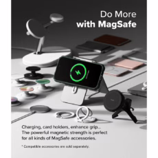 Ringke รุ่น Rugged Gear Magnetic - เคส iPhone 16 Pro Max - สี Dark Green