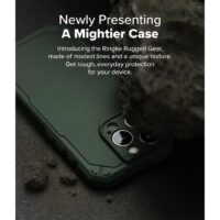 Ringke รุ่น Rugged Gear Magnetic - เคส iPhone 16 Pro Max - สี Dark Green