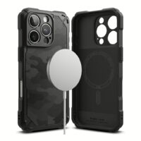 Ringke รุ่น Rugged Gear Magnetic - เคส iPhone 16 Pro Max - สี Camo Black