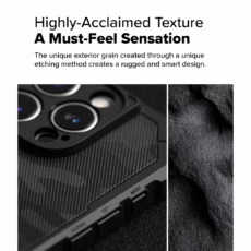 Ringke รุ่น Rugged Gear Magnetic - เคส iPhone 16 Pro Max - สี Camo Black