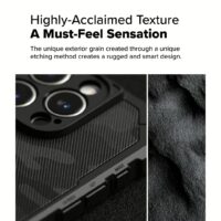 Ringke รุ่น Rugged Gear Magnetic - เคส iPhone 16 Pro Max - สี Camo Black