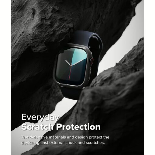 Ringke รุ่น Slim - เคส Apple Watch 10 (42mm) - สี Clear (1P) + สี Dark Gray (1P) (แพ็ค 2 ชิ้น) - Image 7