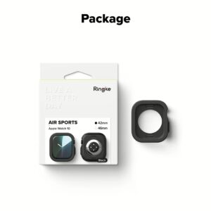 Ringke รุ่น Air Sports - เคส Apple Watch 10 (42mm) - สี Black