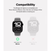 Ringke รุ่น Air Sports - เคส Apple Watch 10 (42mm) - สี Warm Gray