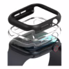 Ringke รุ่น Slim - เคส Apple Watch 10 (46mm) - สี Clear (1P) + สี Matte Black (1P) (แพ็ค 2 ชิ้น)