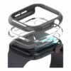 Ringke รุ่น Slim - เคส Apple Watch 10 (46mm) - สี Clear (1P) + สี Dark Gray (1P) (แพ็ค 2 ชิ้น)