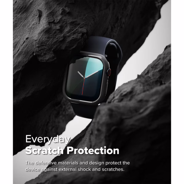Ringke รุ่น Slim - เคส Apple Watch 10 (46mm) - สี Clear (1P) + สี Dark Gray (1P) (แพ็ค 2 ชิ้น)