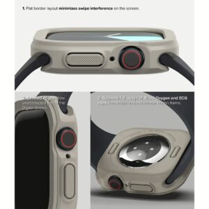 Ringke รุ่น Air Sports - เคส Apple Watch 10 (46mm) - สี Warm Gray