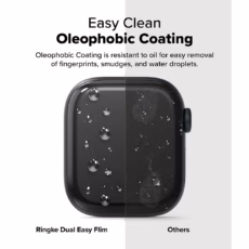 Ringke รุ่น Dual Easy - ฟิล์มกันรอย Apple Watch 10 (46mm) - แพ็ค 3 ชิ้น