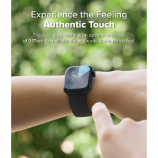 Ringke รุ่น Dual Easy - ฟิล์มกันรอย Apple Watch 10 (46mm) - แพ็ค 3 ชิ้น
