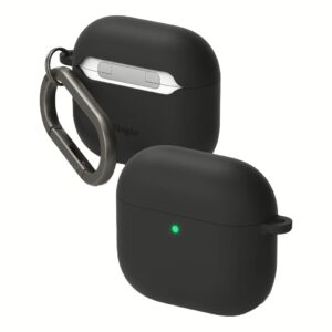 Ringke รุ่น Silicone Case - เคส AirPods 4 - สี  Black