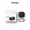 Ringke รุ่น Silicone Case - เคส AirPods 4 - สี Black
