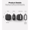 Ringke รุ่น Silicone Case - เคส AirPods 4 - สี Black