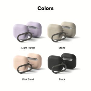 Ringke รุ่น Silicone Case - เคส AirPods 4 - สี Pink Sand