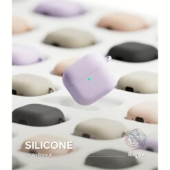 Ringke รุ่น Silicone Case - เคส AirPods 4 - สี Pink Sand