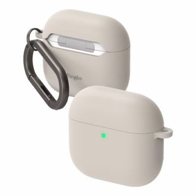 Ringke รุ่น Silicone Case - เคส AirPods 4 - สี  Stone