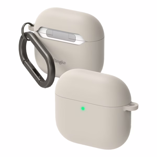 Ringke รุ่น Silicone Case - เคส AirPods 4 - สี  Stone