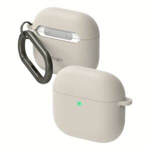 Ringke รุ่น Silicone Case - เคส AirPods 4 - สี  Stone