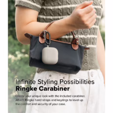 Ringke รุ่น Silicone Case - เคส AirPods 4 - สี Stone