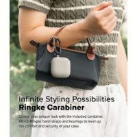 Ringke รุ่น Silicone Case - เคส AirPods 4 - สี Stone