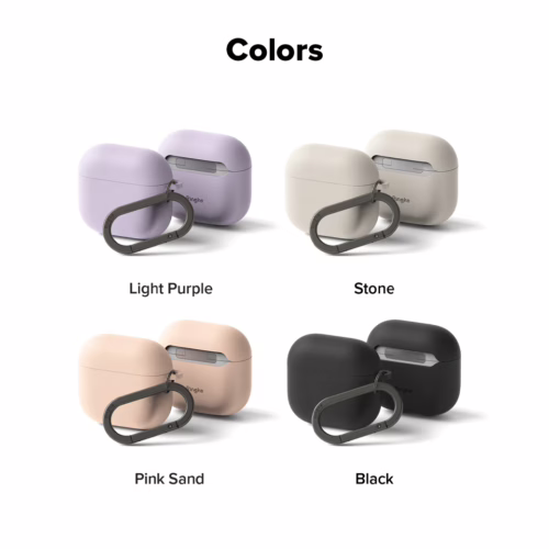 Ringke รุ่น Silicone Case - เคส AirPods 4 - สี Stone