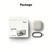 Ringke รุ่น Silicone Case - เคส AirPods 4 - สี Stone