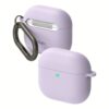 Ringke รุ่น Silicone Case - เคส AirPods 4 - สี Light Purple