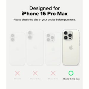 Ringke รุ่น Fusion Design - เคส iPhone 16 Pro Max - ลาย Seoul Map White