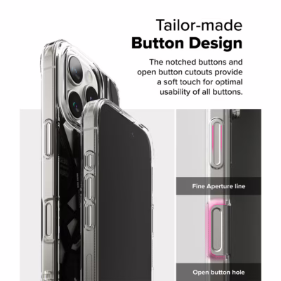 Ringke รุ่น Fusion Design - เคส iPhone 16 Pro Max - ลาย Seoul Map Black