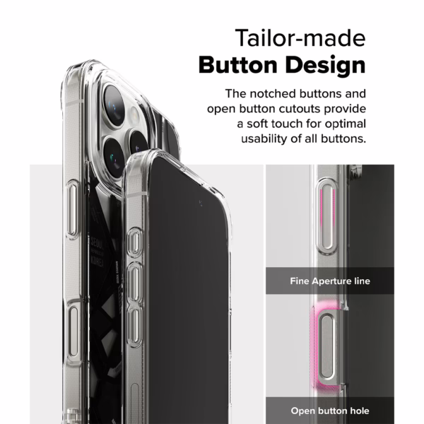 Ringke รุ่น Fusion Design - เคส iPhone 16 Pro Max - ลาย Seoul Map Black