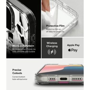 Ringke รุ่น Fusion Design - เคส iPhone 16 Pro - ลาย Seoul Map White